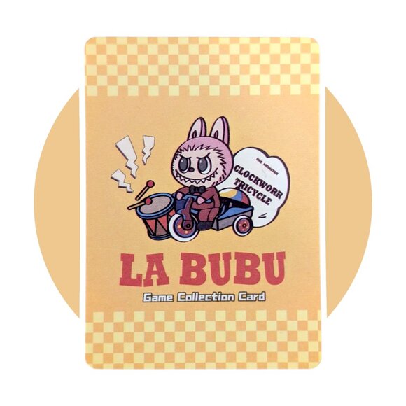 Labubu Game Collection Trading Card (KK50): Monster with Polar Bear, LABU-050 - Picture 2 of 2
